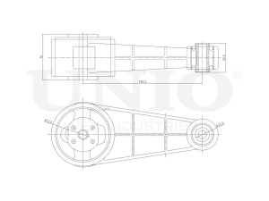 Engine support rear photo