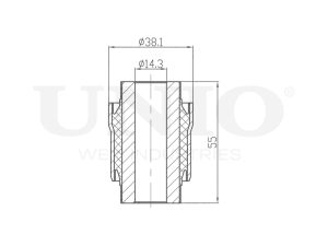 Inner rear lower control arm silent block photo
