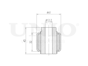 Outer rear lower control arm silent block photo