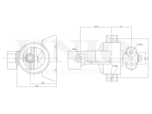 Опора двигателя передняя левая photo
