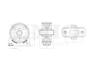 Опора двигателя передняя photo
