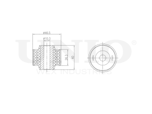 Inner front upper control arm silent block photo