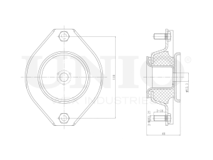 Front shock absorber mount photo