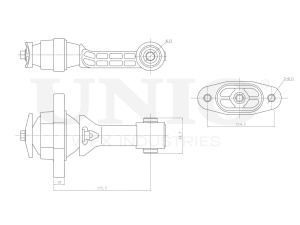 Front engine mount photo