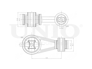 Engine mount right photo