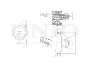 Engine mount front left photo