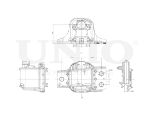 Engine mount right photo