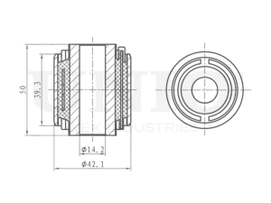 Rear transverse link silent block photo