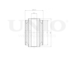 Front lower control arm silent block photo