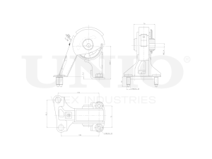 Engine support rear photo