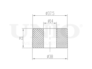 Rear shock absorber bushing photo
