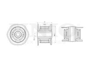 Rear trailing arm bushing photo