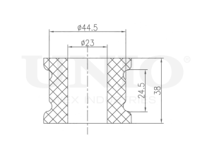 Front stabilizer bushing photo