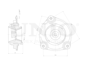 Right front shock absorber mount photo