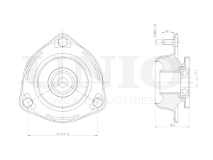 Front shock absorber mount photo