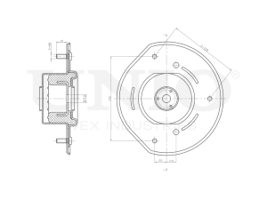 Front shock absorber mount photo