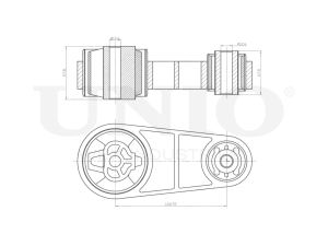 Engine support rear photo