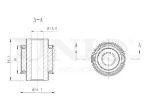 Inner rear lower control arm silent block photo