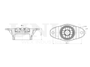 Rear shock absorber mount photo