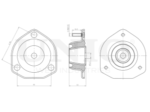 Rear shock absorber mount photo