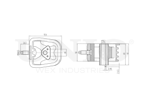Опора двигателя передняя photo