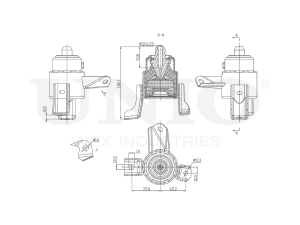 Engine mount right photo