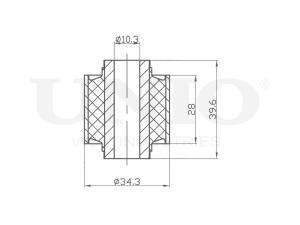 Front upper control arm silent block photo