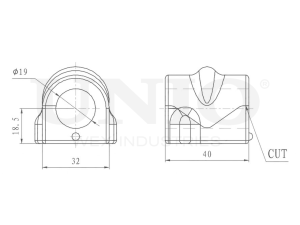 Front stabilizer bushing photo