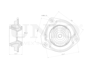 Front shock absorber mount photo
