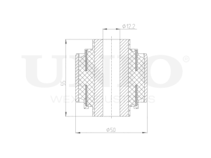Inner front lower control arm silent block photo