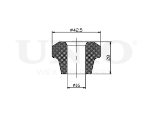 Outer front lower control arm bushing photo