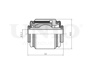 Floating rear spindle bushing photo