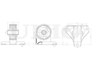 Front engine mount photo