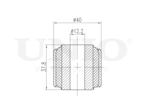 Inner rear lower control arm silent block photo
