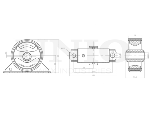 Front engine mount photo