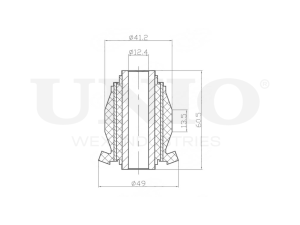 Front lower control arm silent block photo