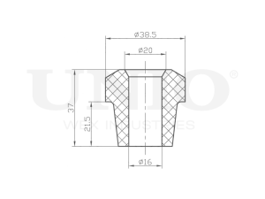 Front lower control arm silent block photo