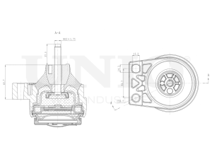 Engine mount right photo
