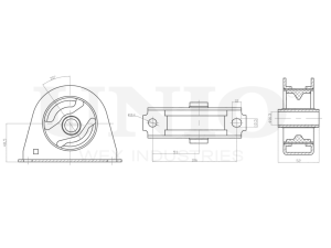 Front engine mount photo
