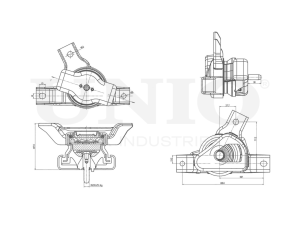 Engine mount right photo