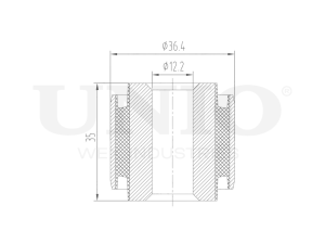 Rear control arm silent block photo