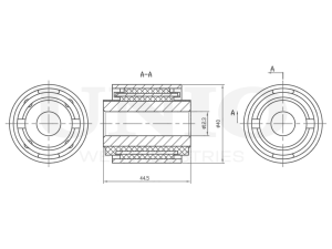 Rear upper transverse link silent block photo