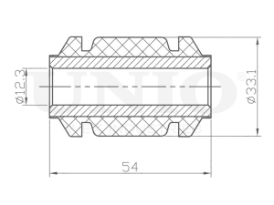 Front control arm silent block photo