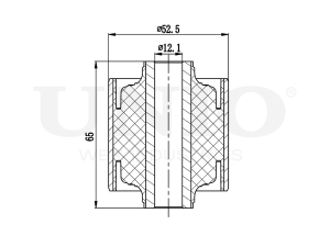 Rear lower trailing arm bushing photo