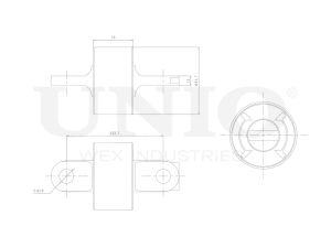 Front rear control arm silent block photo