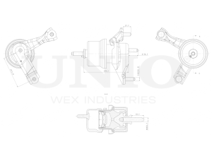 Опора двигателя левая photo