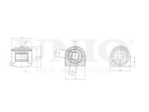 Rear stabilizer bushing photo