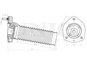 Right rear shock absorber mount photo