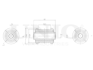 Front lower control arm silent block photo