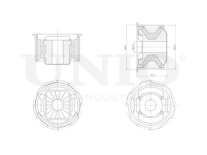 Front subframe silent block photo
